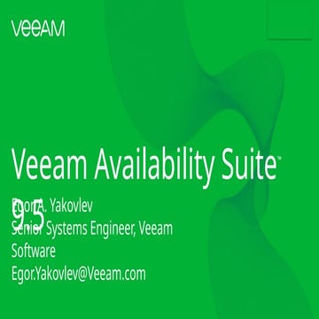 Veeam Availability Suite by Veeam- 2018.pptx