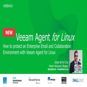 How to protect an Enterprise Email and Collaboration environment using Veeam ...