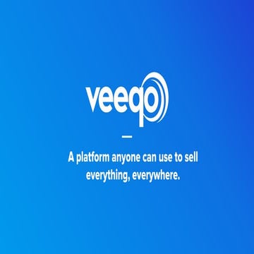 Pitch deck we are using to raise $6m for Veeqo from VCs