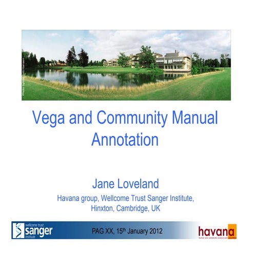 The Vertebrate Genome Annotation Database