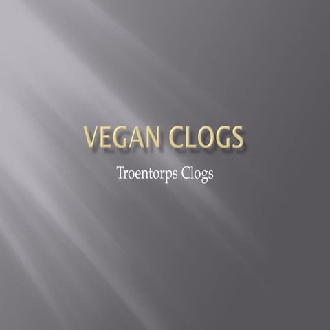  Vegan Clogs are Coming!  