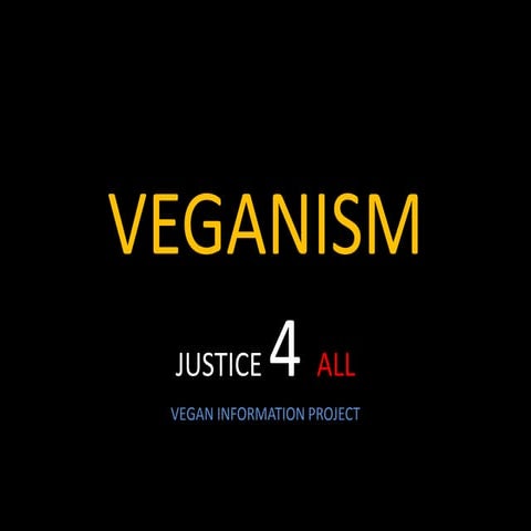 Veganism is Justice 4 All