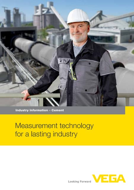 VEGA Pressure & Level Measurement - Cement Industry Applications