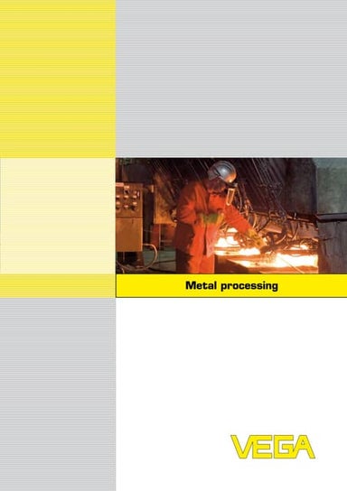 VEGA Pressure & Level Measurement  Metal Processing Industry Applications