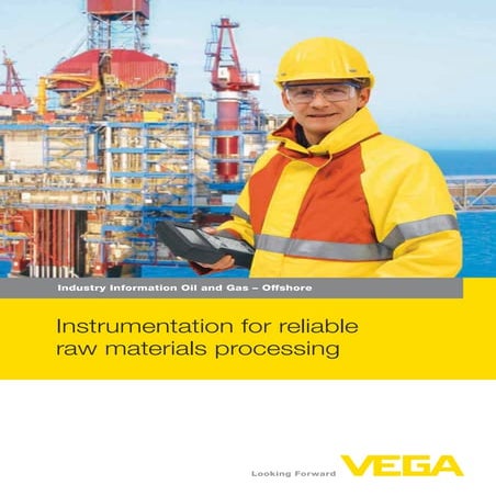 VEGA Process Measurement (Level, Limit Level & Pressure) - Oil & Gas Offshore