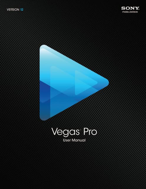 Vegas  pro12.0.486 manual enu