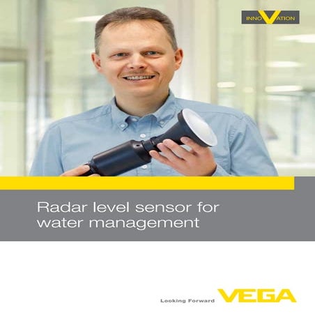 Vega Vegapuls wl 61 Radar Level Sensor For Water Management