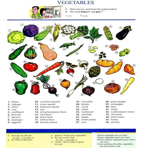 Vegetables | PDF