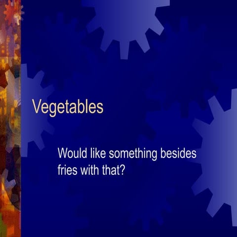 Vegetables and fruits color and pigments.ppt