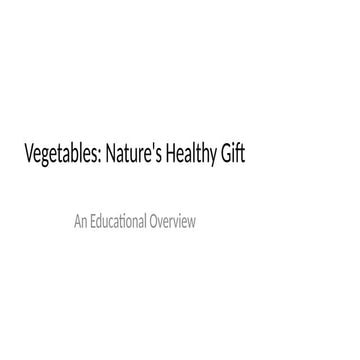 Vegetables_Presentation_English.pptx details | PPTX