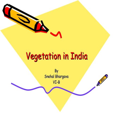 Vegetation in india