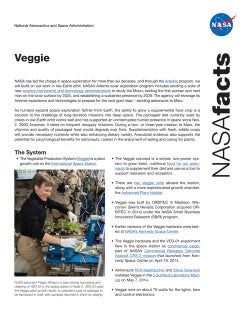 NASA Veggie