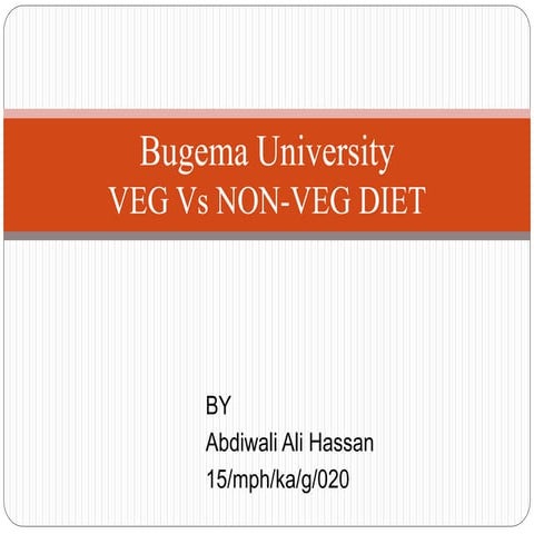 vegetarian and non vegetarian food