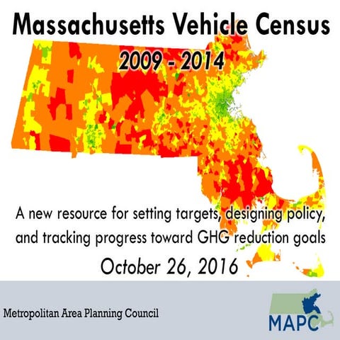 Massachusetts Vehicle Census 2009 - 2014