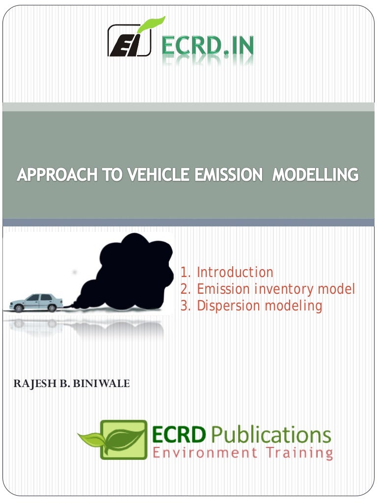 Vehicle emission modelling