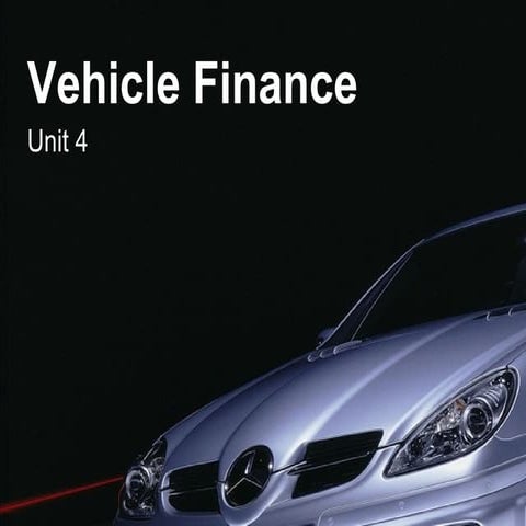 Vehicle Finance 