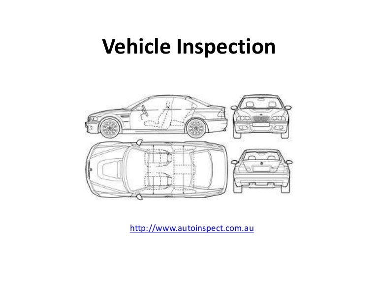 Vehicle inspection