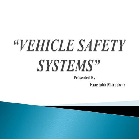 Vehicle safety system