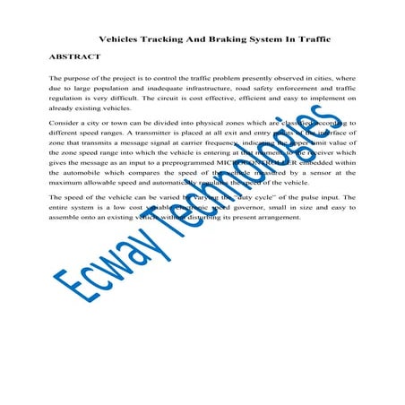 Automatic Vehicle Location Tracking System | PDF