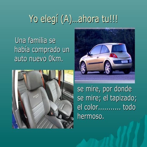 Reflexiones Vehiculo nuevo