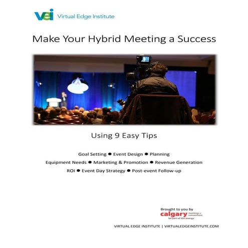 Make Your Hybrid or Virtual Meeting a Success