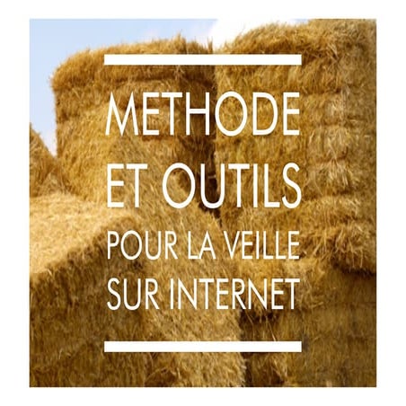 METHODE ET OUTILS POUR LA VEILLE SUR INTERNET