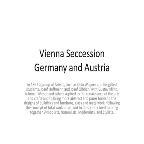 Veinna secession- History of Graphic Design