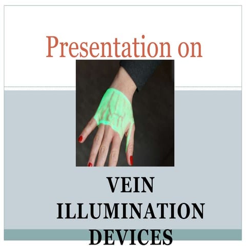 Veins illumination device