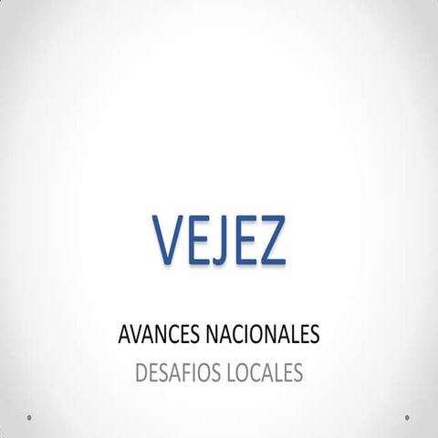 Vejez