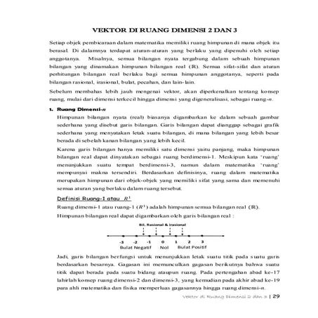 Vektor Diruang 2 dan 3 (vector 2D & 3D)