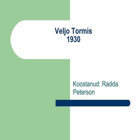 Veljo Tormis