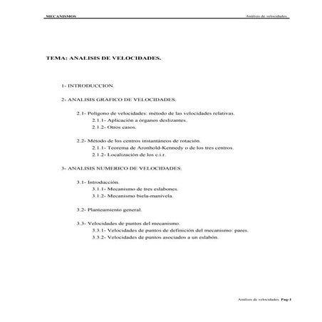 Velocidad metodo grafico ci