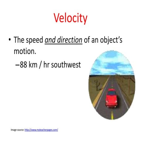 Velocity