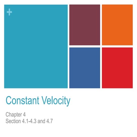 Velocity, acceleration, free fall ch4 reg