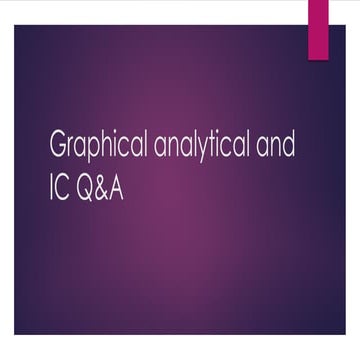 Velocity analysis graphical analytical and IC Q&A