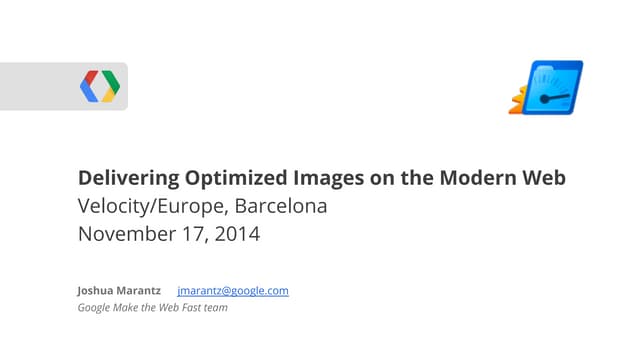 Delivering Optimal Images for Phones and Tablets on the Modern Web
