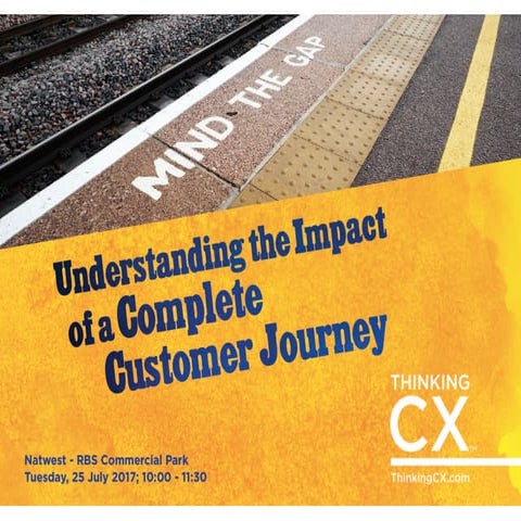 Understanding the Impact of a Complete Customer Journey : Sandra Dartnell