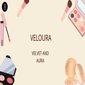 Veloura: Empowering Confidence with Trend-Forward Makeup | PPTX