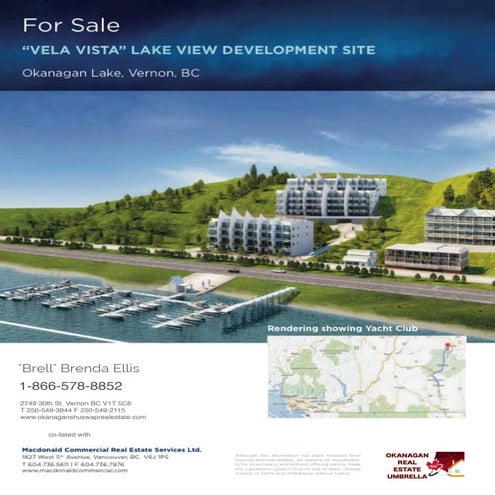 Vela Vista  Okanagan Development Land Opportunity