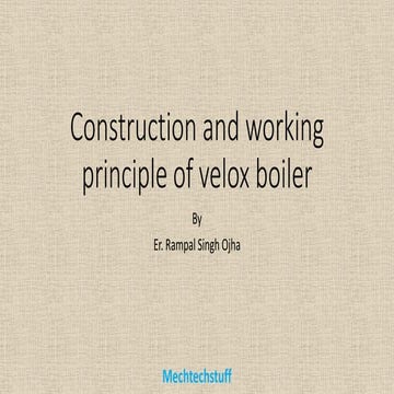 Velox boiler
