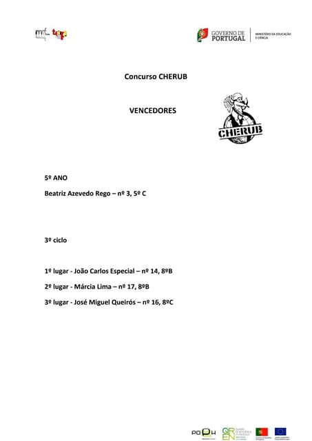 Vencedores cherub