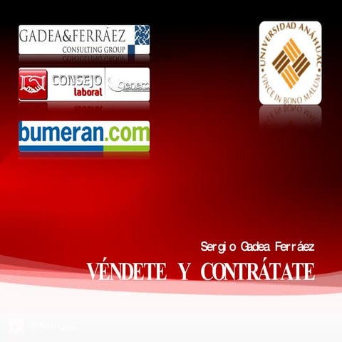 Véndete y Contrátate