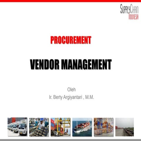 Vendor Management