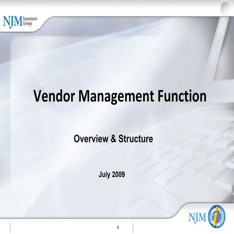 Vendor Management