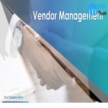 Vendor Management Powerpoint Presentation Slides