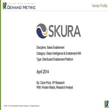 Vendor Profile: Skura