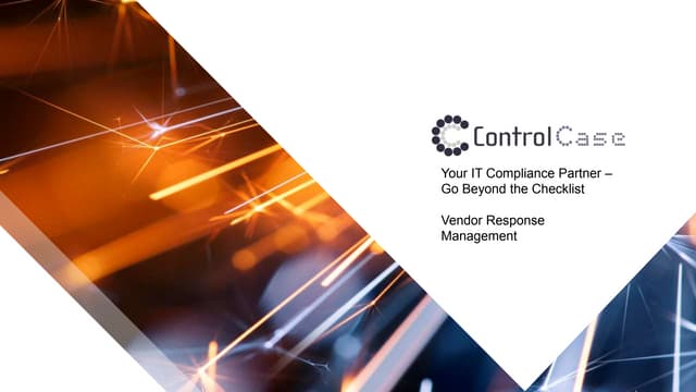 Vendor risk management webinar 10022019 v1