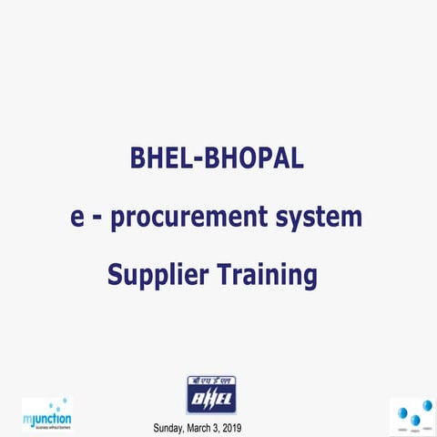 Vendor training Anilkumar chowdary 