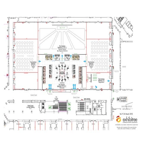 Venetian ballroom layout