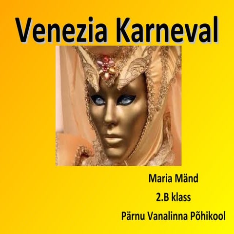 Venezia karneval maria